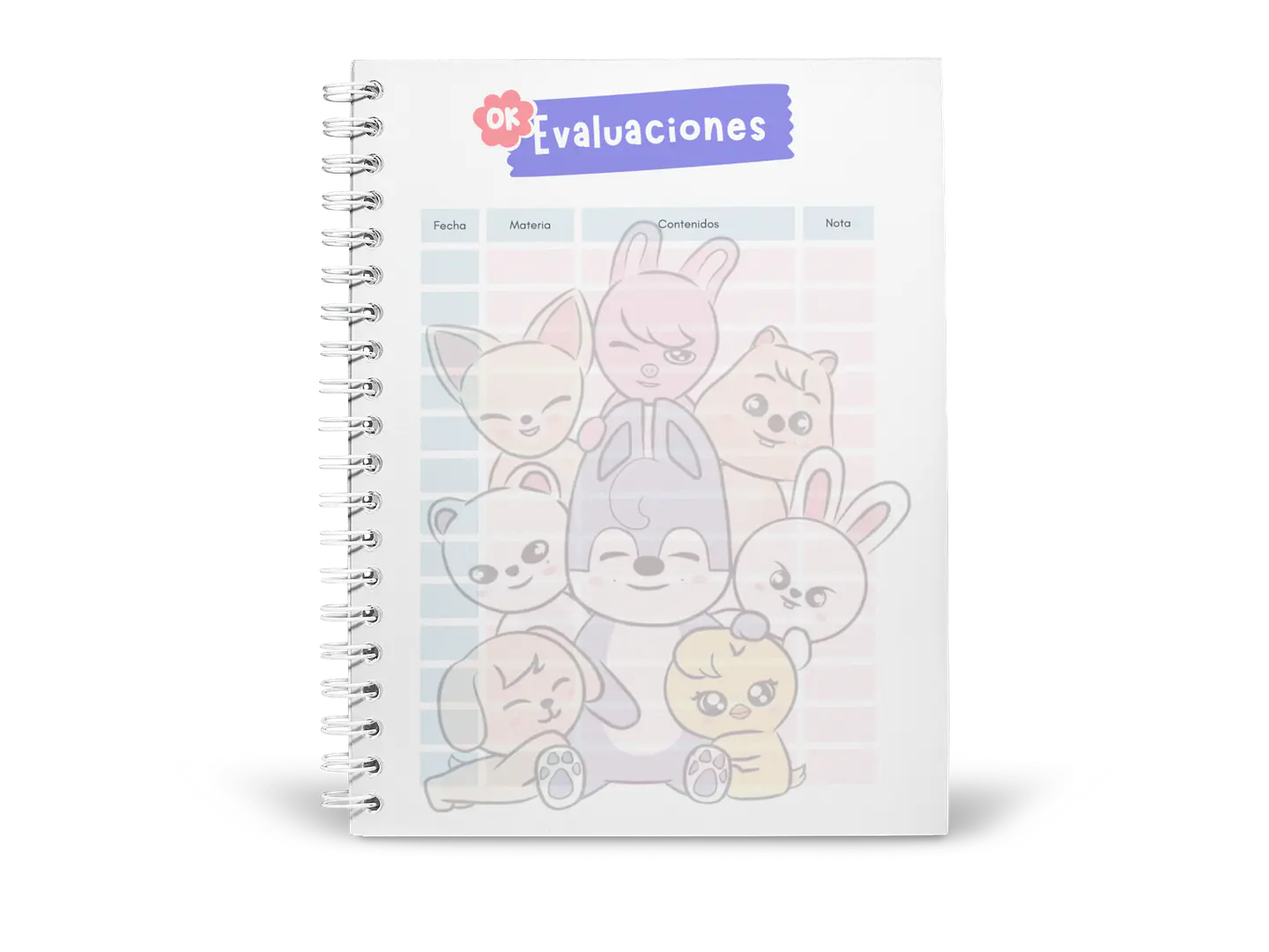 Planner Estudiante SKZOO  8