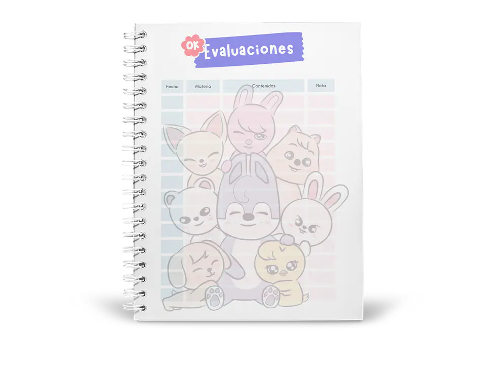 Planner Estudiante SKZOO  8