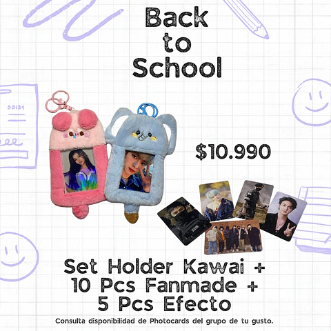 Set Holder + Photocards Fanmade