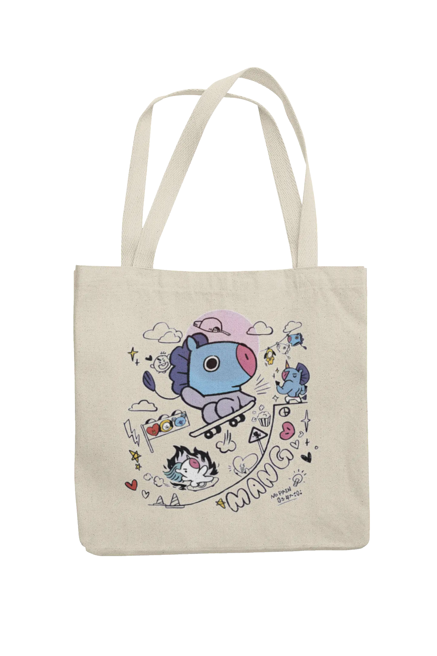 Totebag BT21 Mang | Soft Chaos 2