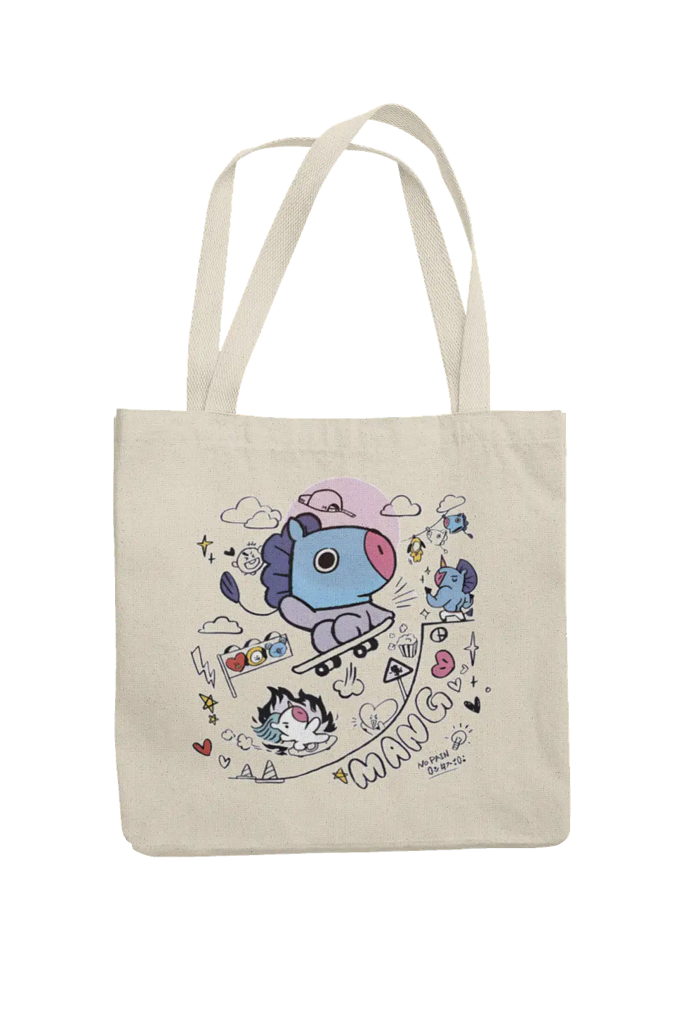 Totebag BT21 Mang | Soft Chaos 2