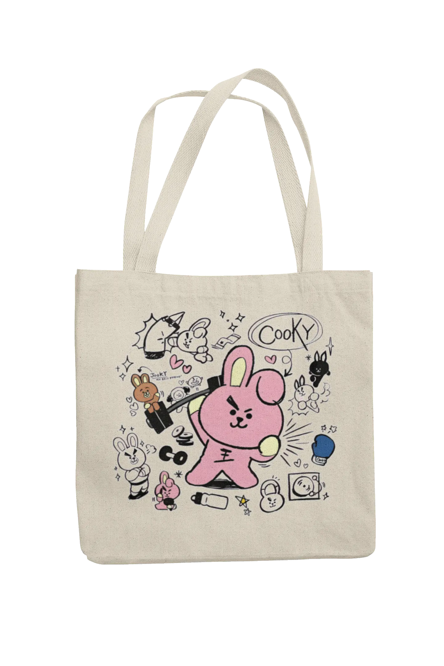 Totebag BT21 Cooky | Soft Chaos 2