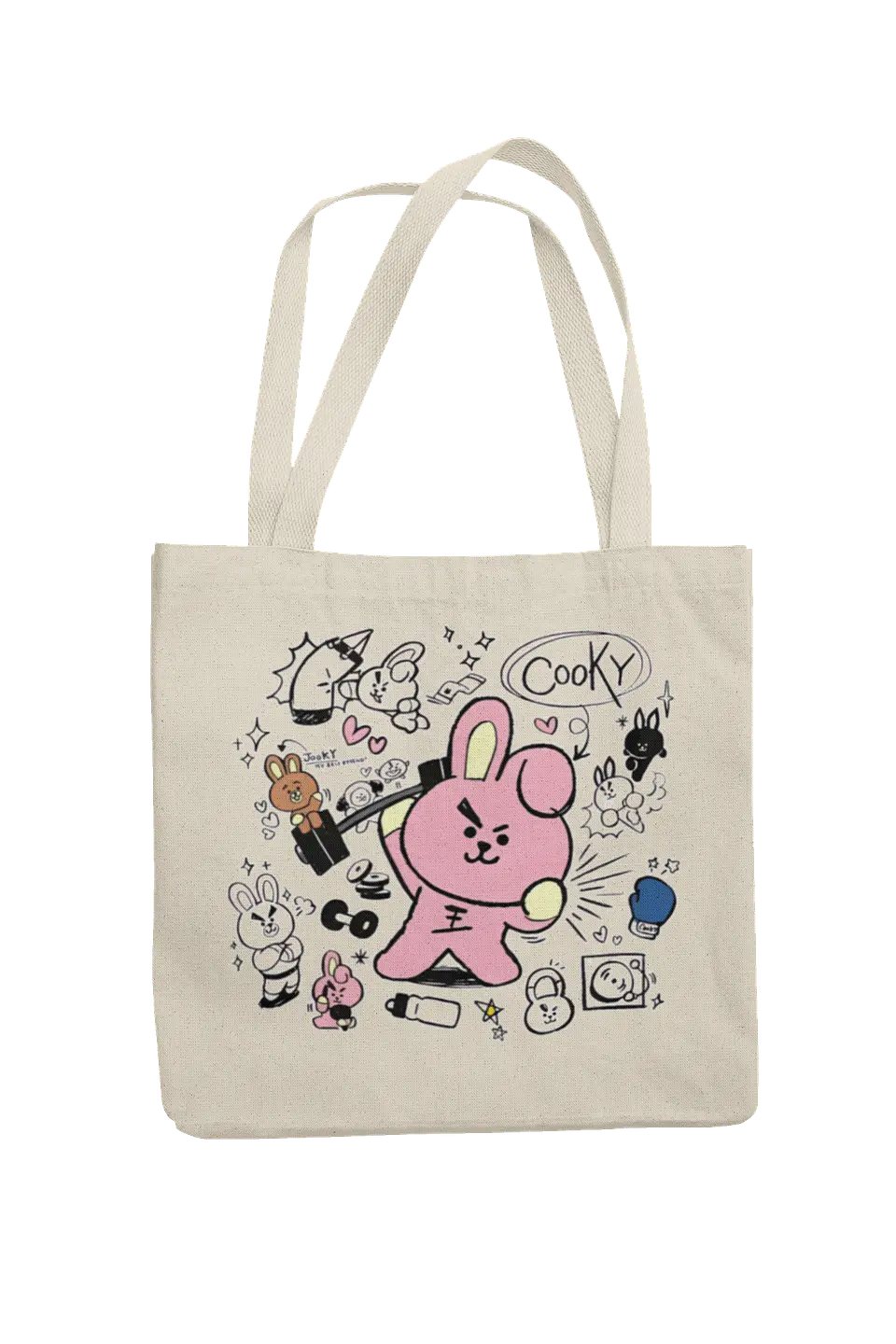 Totebag BT21 Cooky | Soft Chaos 2