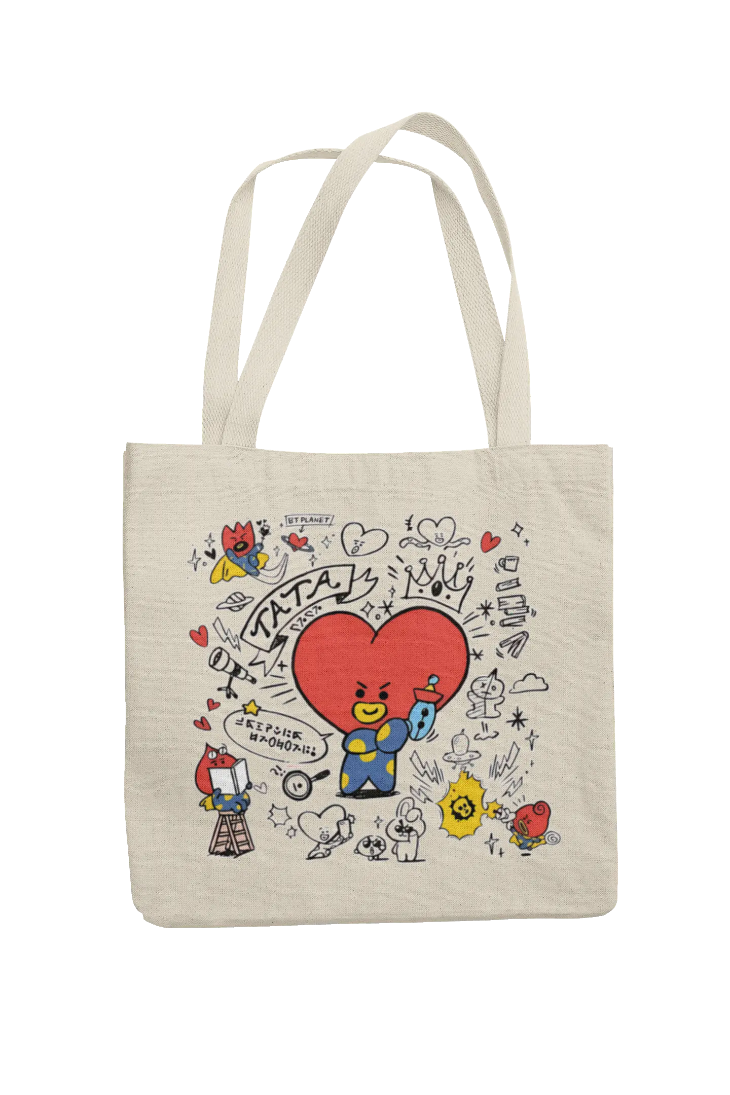 Totebag BT21 Tata | Soft Chaos 2