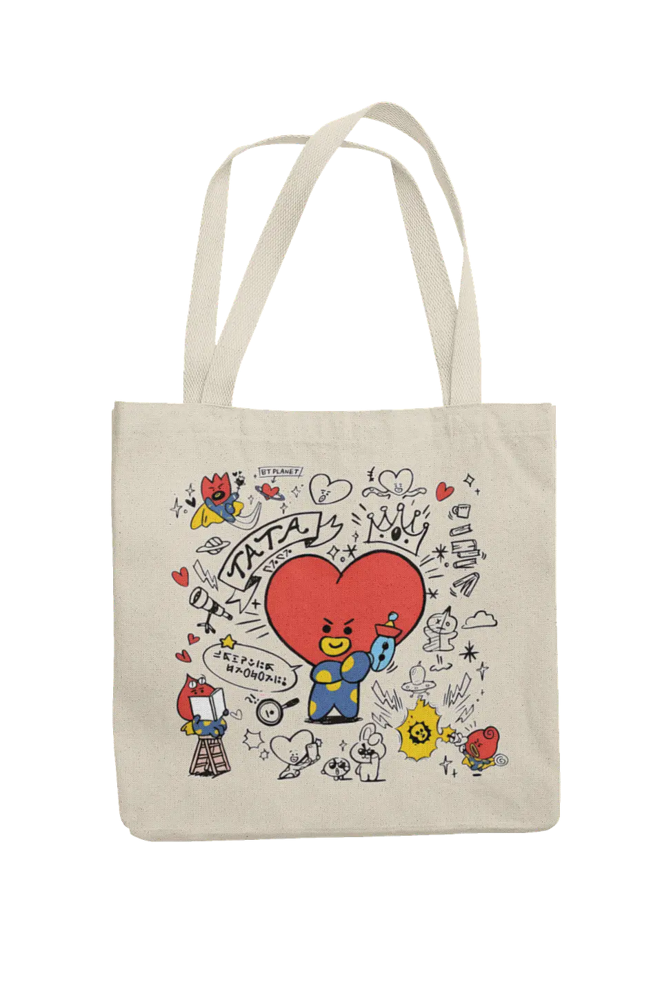 Totebag BT21 Tata | Soft Chaos 2