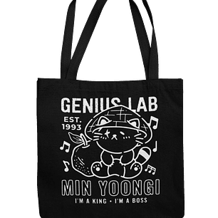 Totebag Yoongi Geniuns Lab