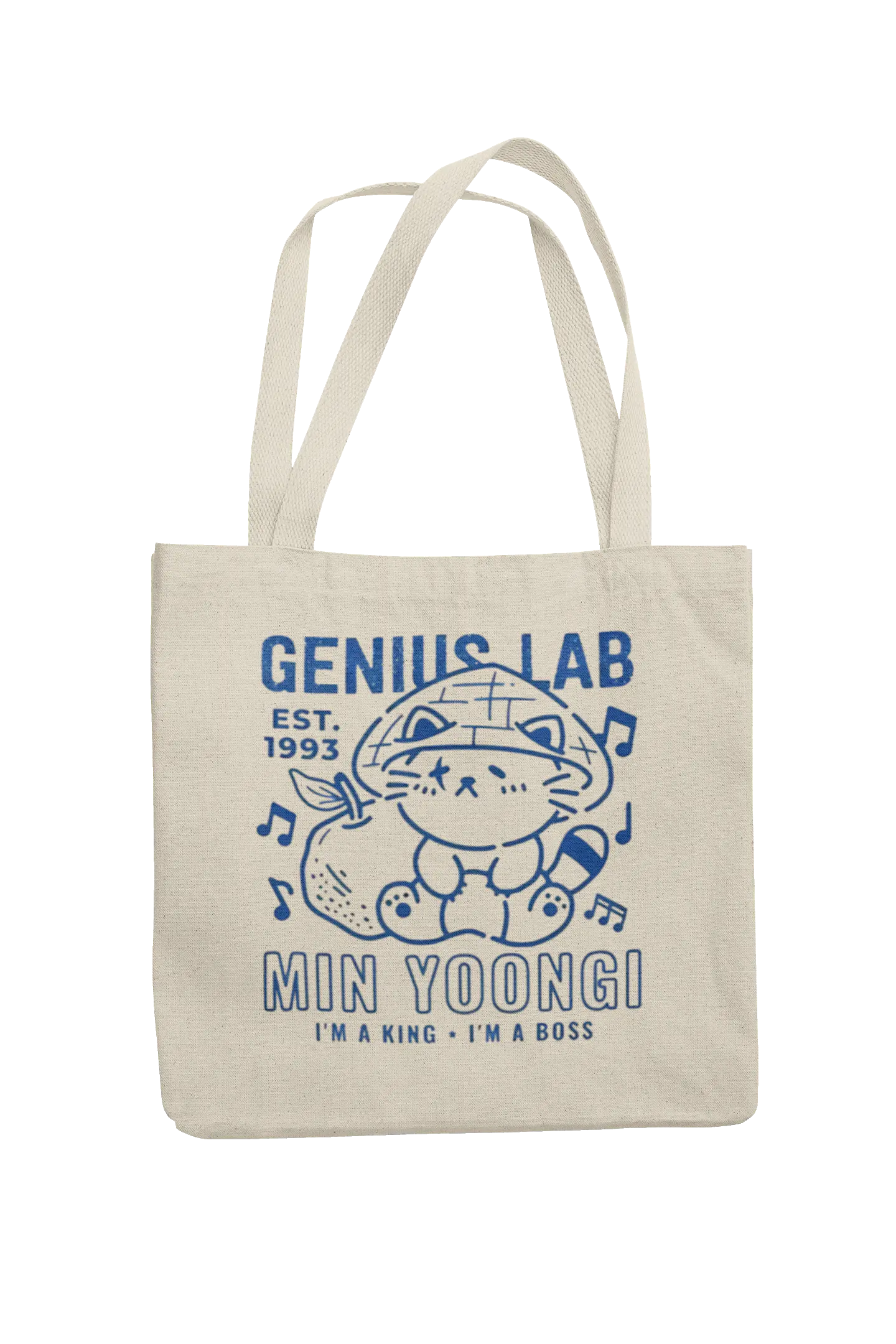 Totebag Yoongi Geniuns Lab 5