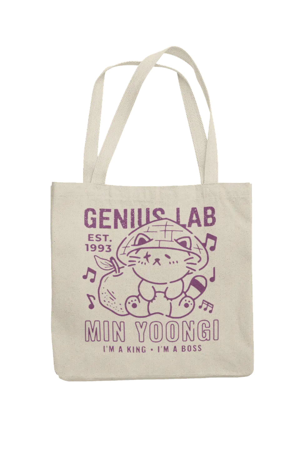 Totebag Yoongi Geniuns Lab 2