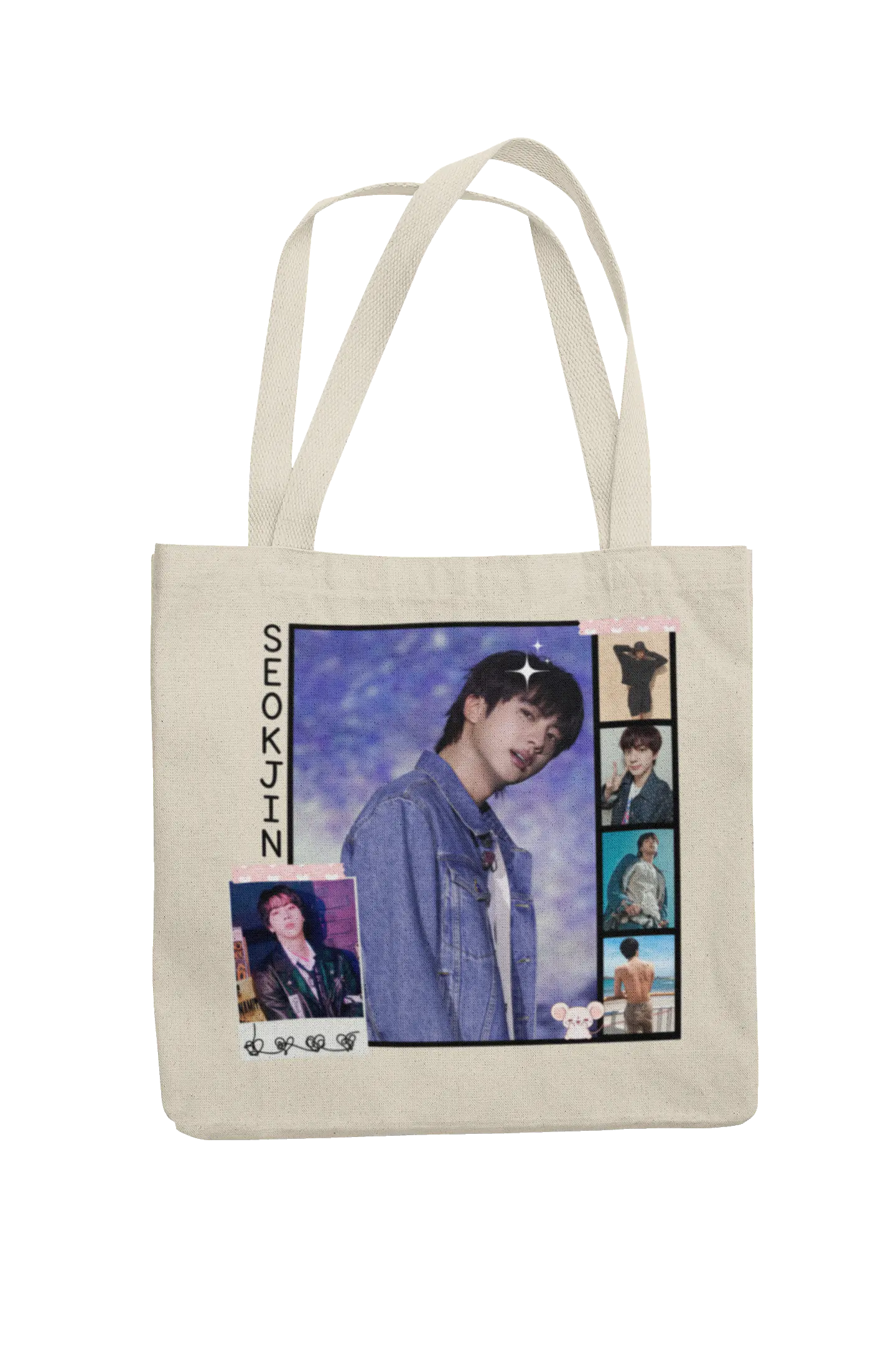 Tote Bag Jin Bangtan Scrapbook 2