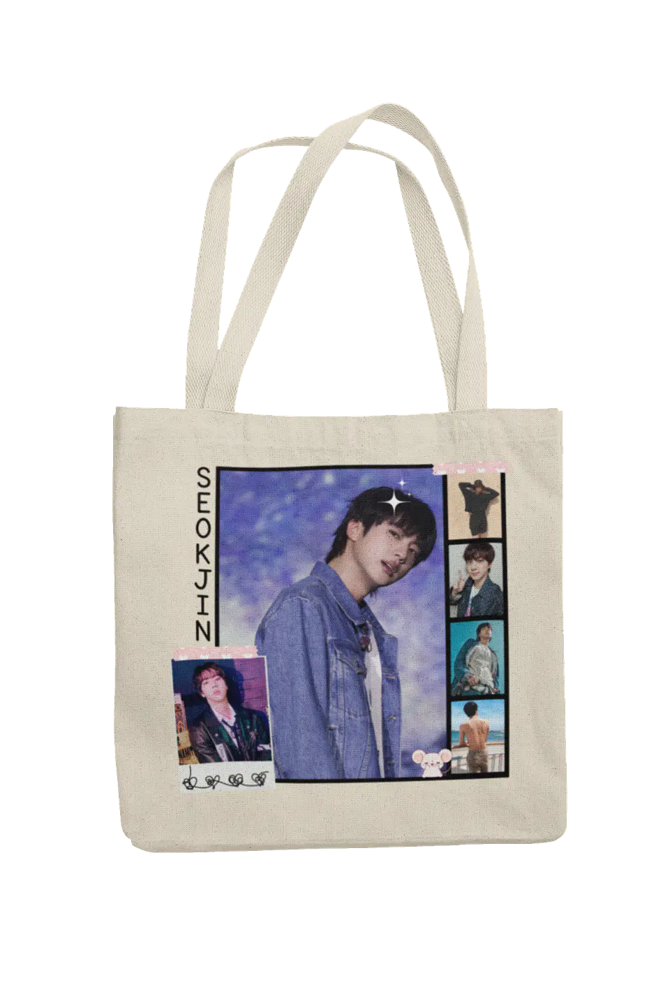 Tote Bag Jin Bangtan Scrapbook 2