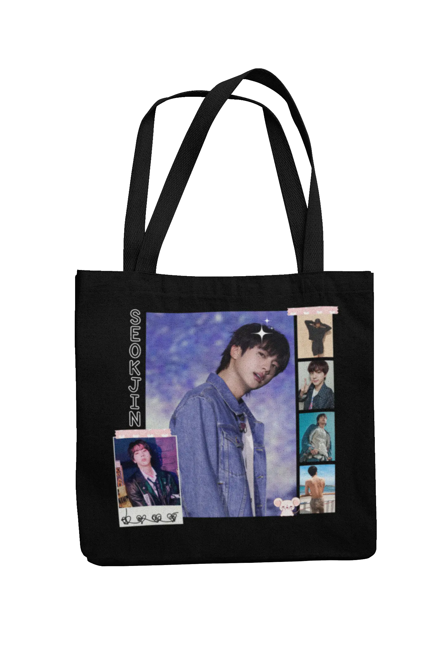 Tote Bag Jin Bangtan Scrapbook 1