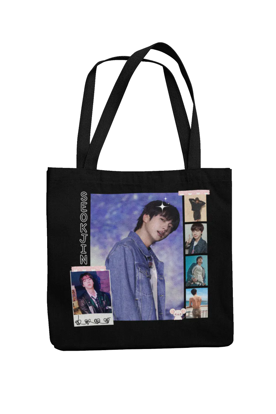 Tote Bag Jin Bangtan Scrapbook 1