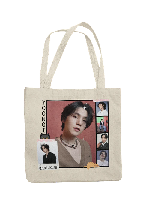 Tote Bag Yoongi Bangtan Scrapbook