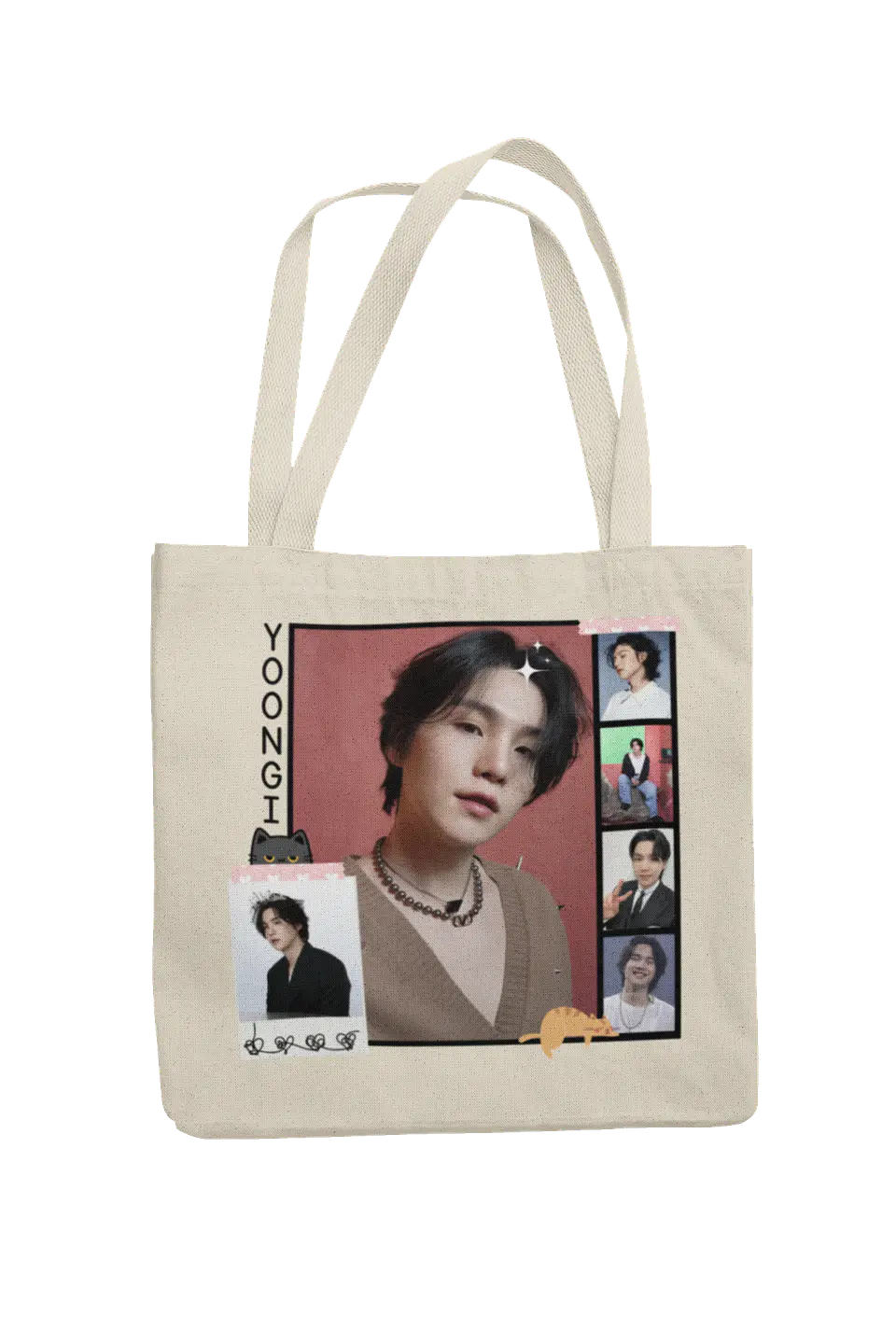 Tote Bag Yoongi Bangtan Scrapbook 1