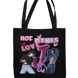 Totebag Hot Girls Love JK