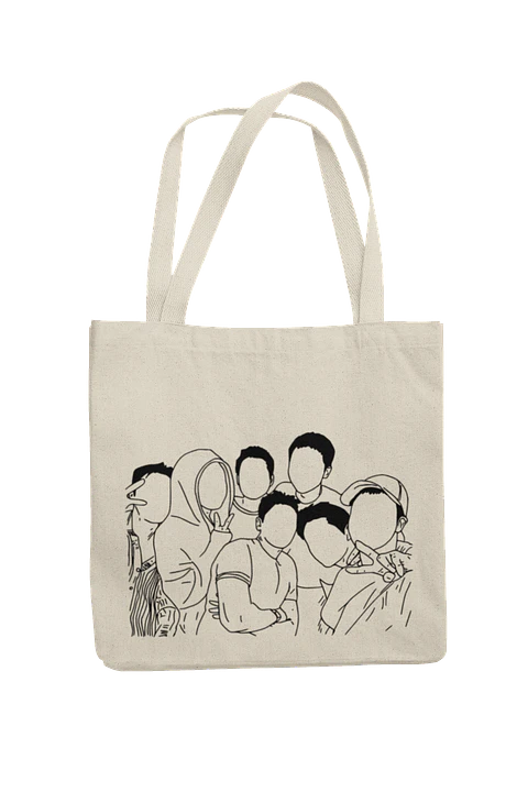 Totebag BTS OT7 | Bangtan Sketch