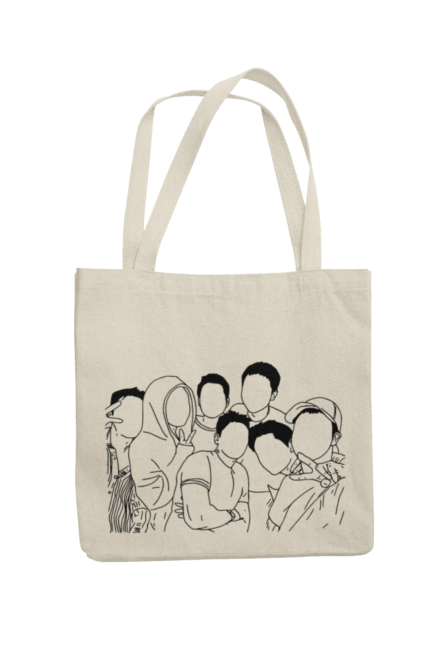 Totebag BTS OT7 | Bangtan Sketch 1