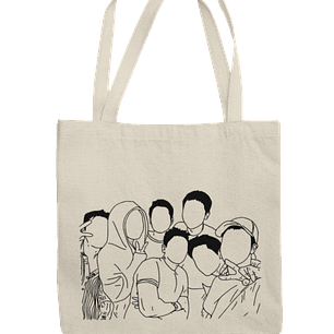 Tote Bag Bangtan Sketch