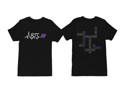 Polera BTS OT7 | Heartbeat Crossword