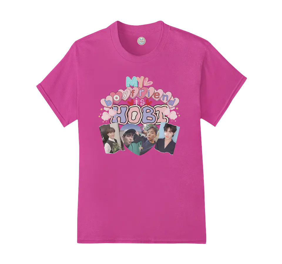 Polera BTS My Boyfriend is Hobi 4