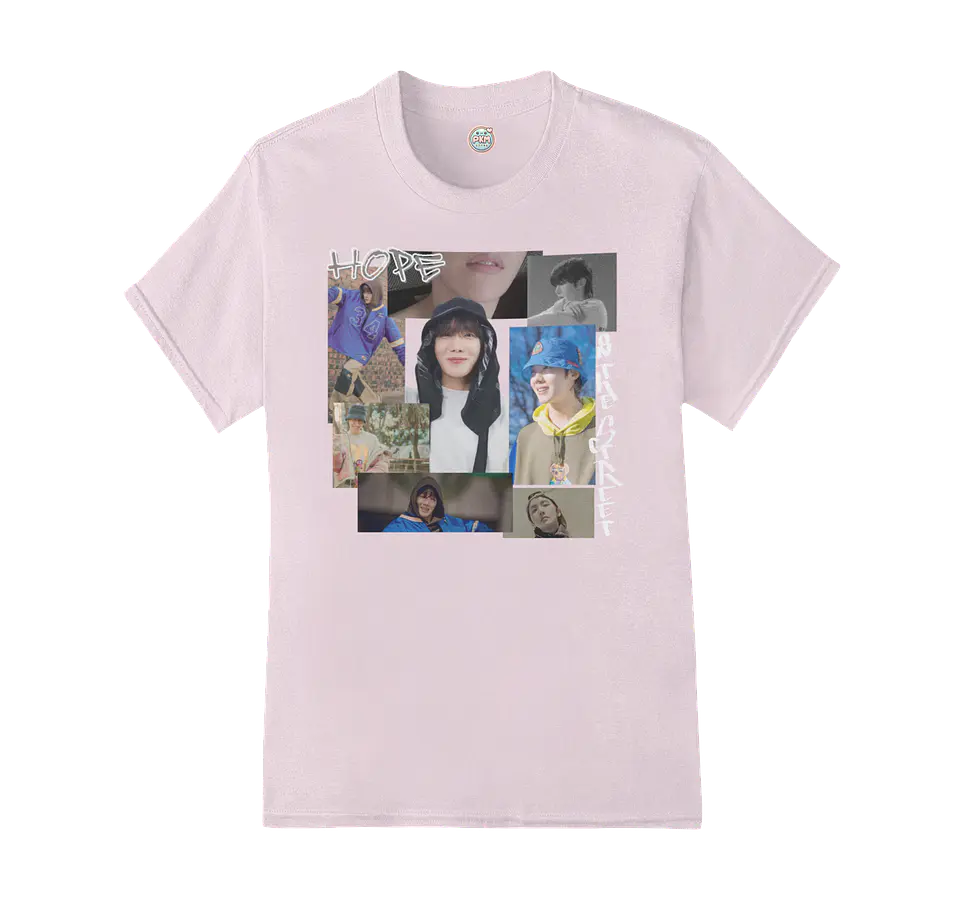 Polera J-Hope Hope On The Street Collage 3