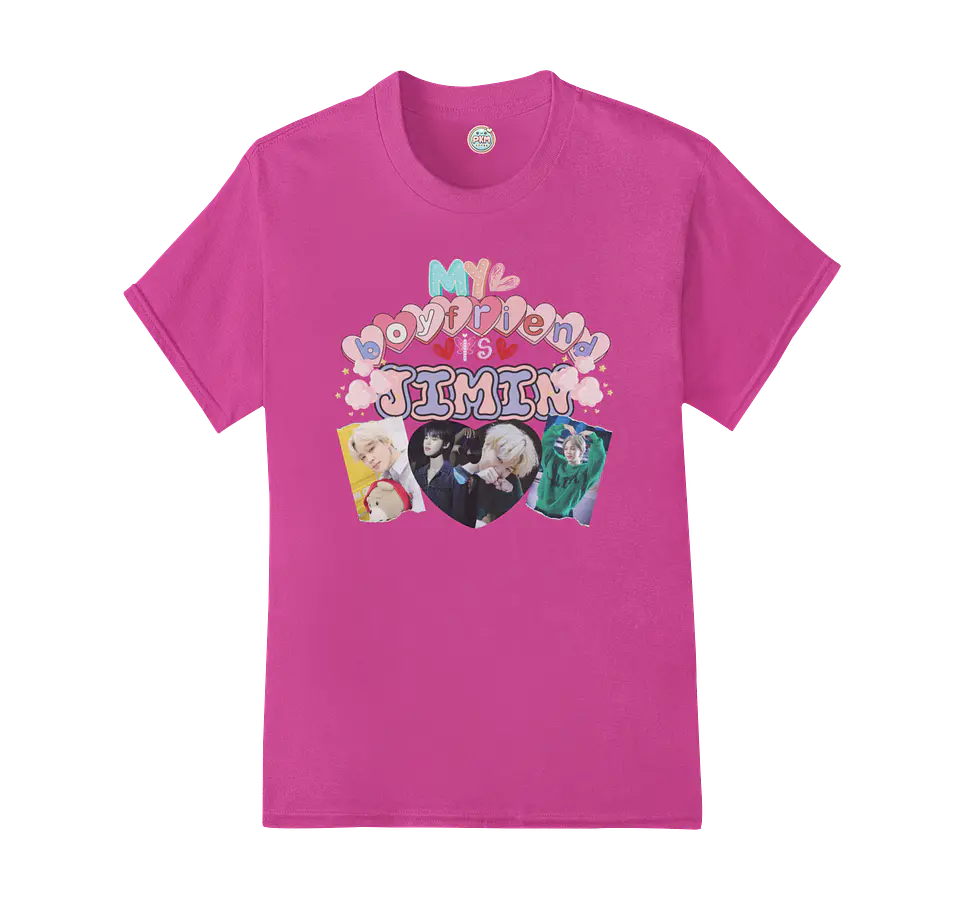 Polera BTS My Boyfriend is Jimin Ver.1 6