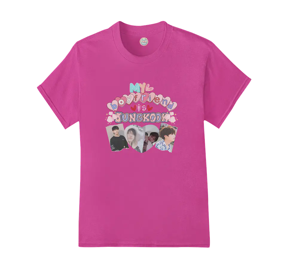 Polera My Boyfriend is Jungkook Ver.1 1