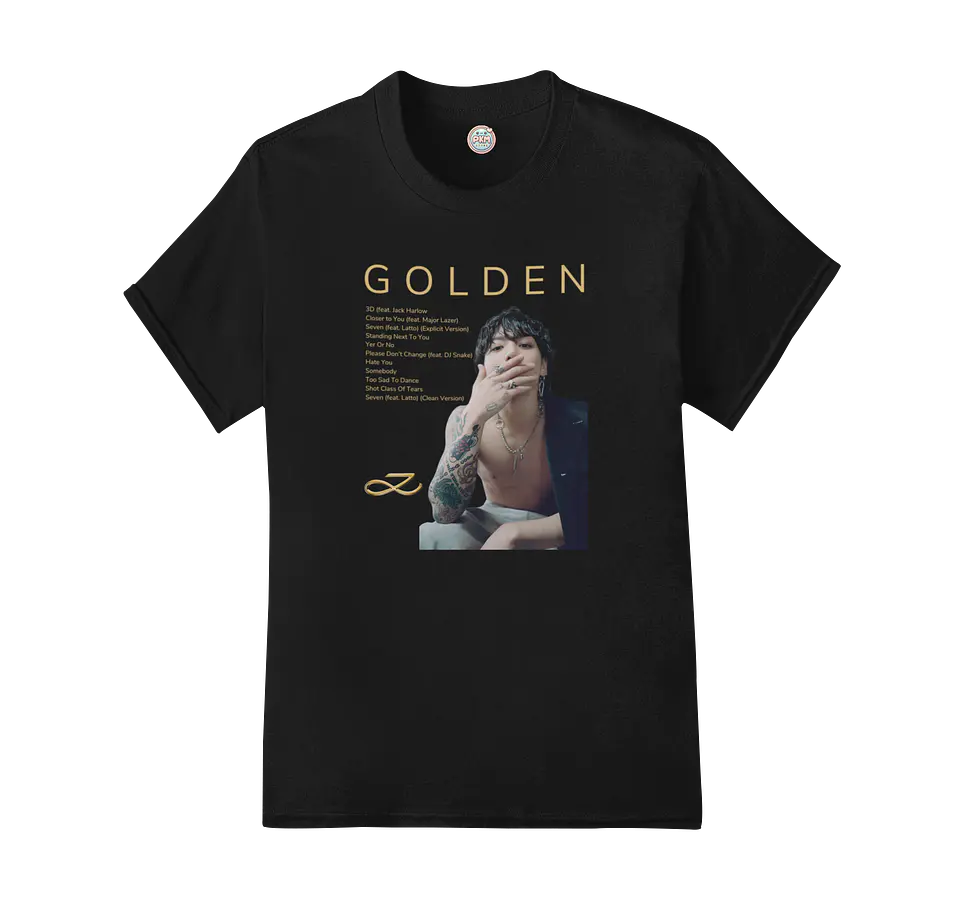 Polera Jungkook Golden Album Edition 1