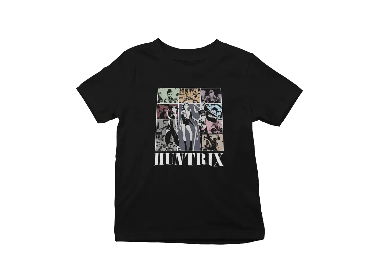 Polera Huntrix Pop Collage 2