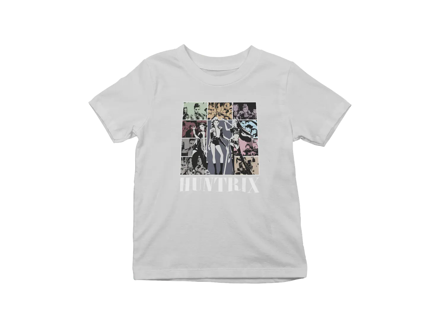Polera Huntrix Pop Collage 4