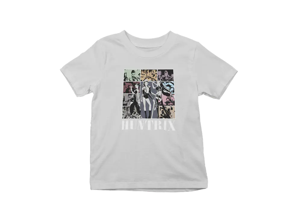Polera Huntrix Pop Collage 4