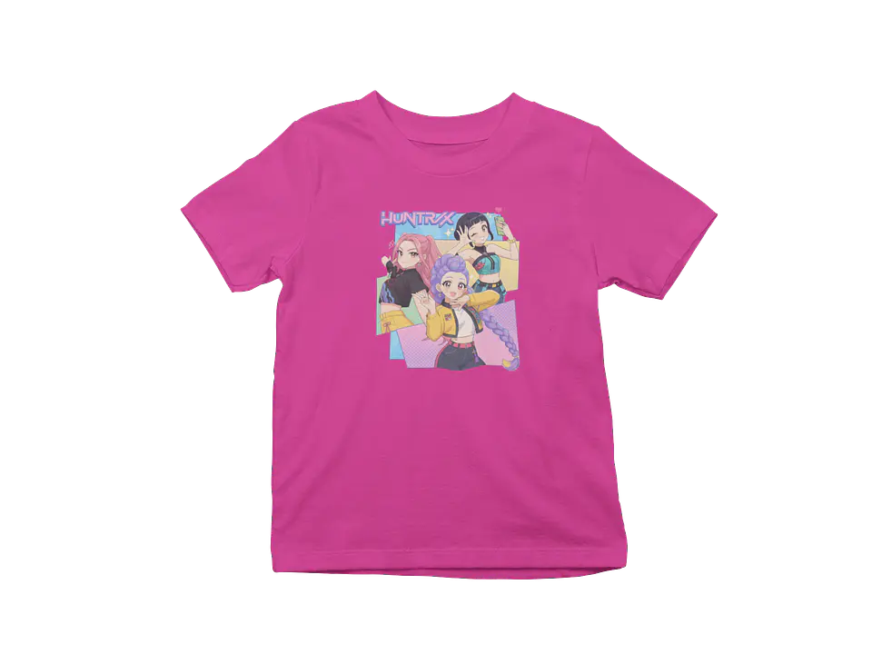 Polera Huntrix Pop Style 4