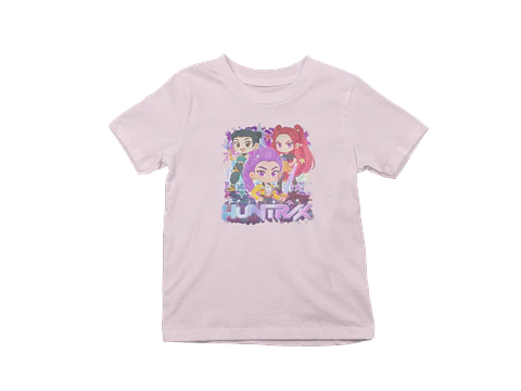Polera Huntrix Chibi Power