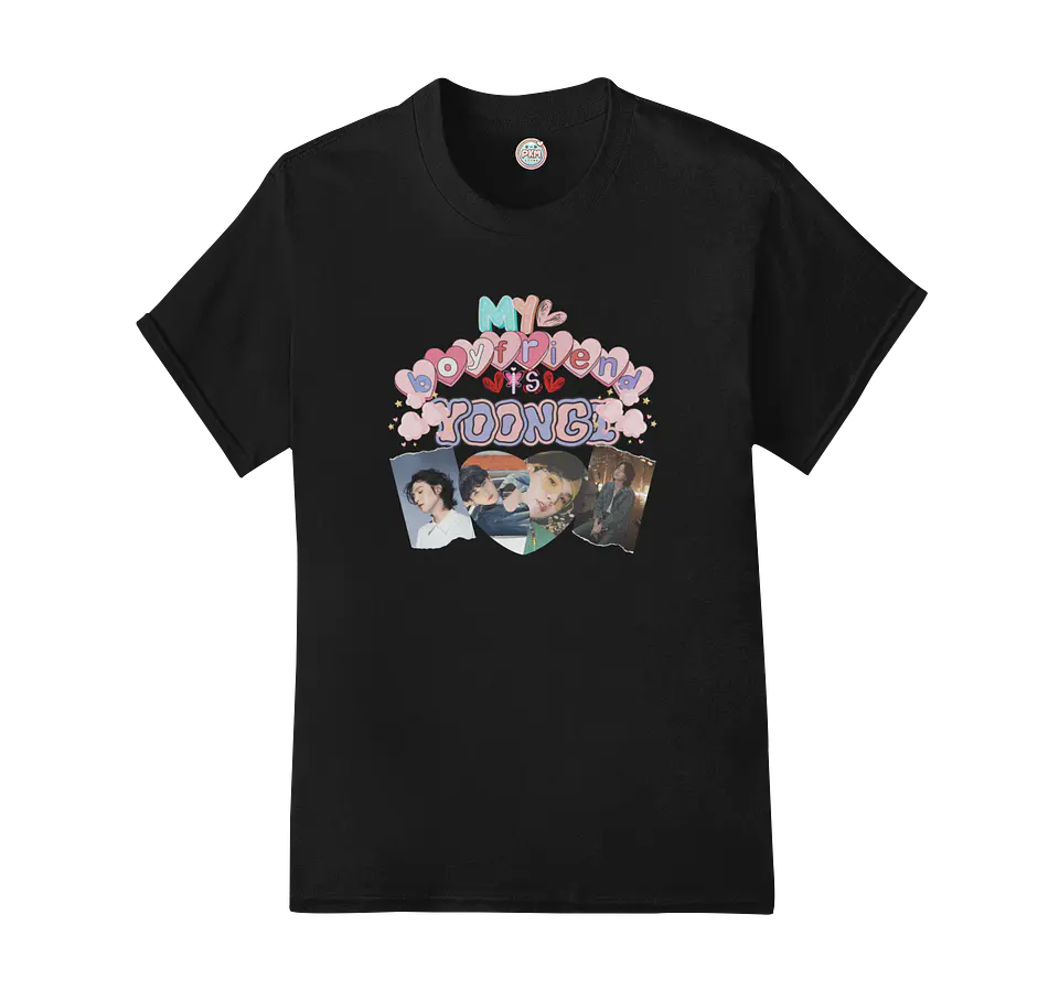 Polera BTS My Boyfriend is Yoongi Ver.1 2
