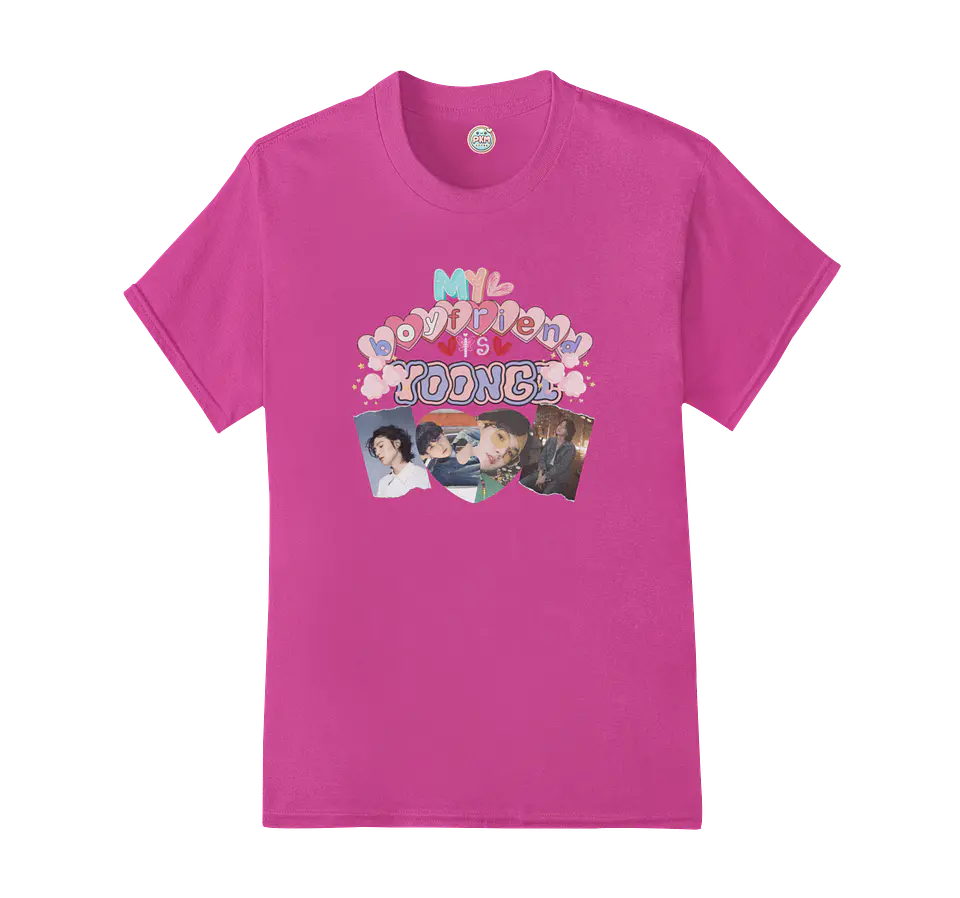 Polera BTS My Boyfriend is Yoongi Ver.1 4