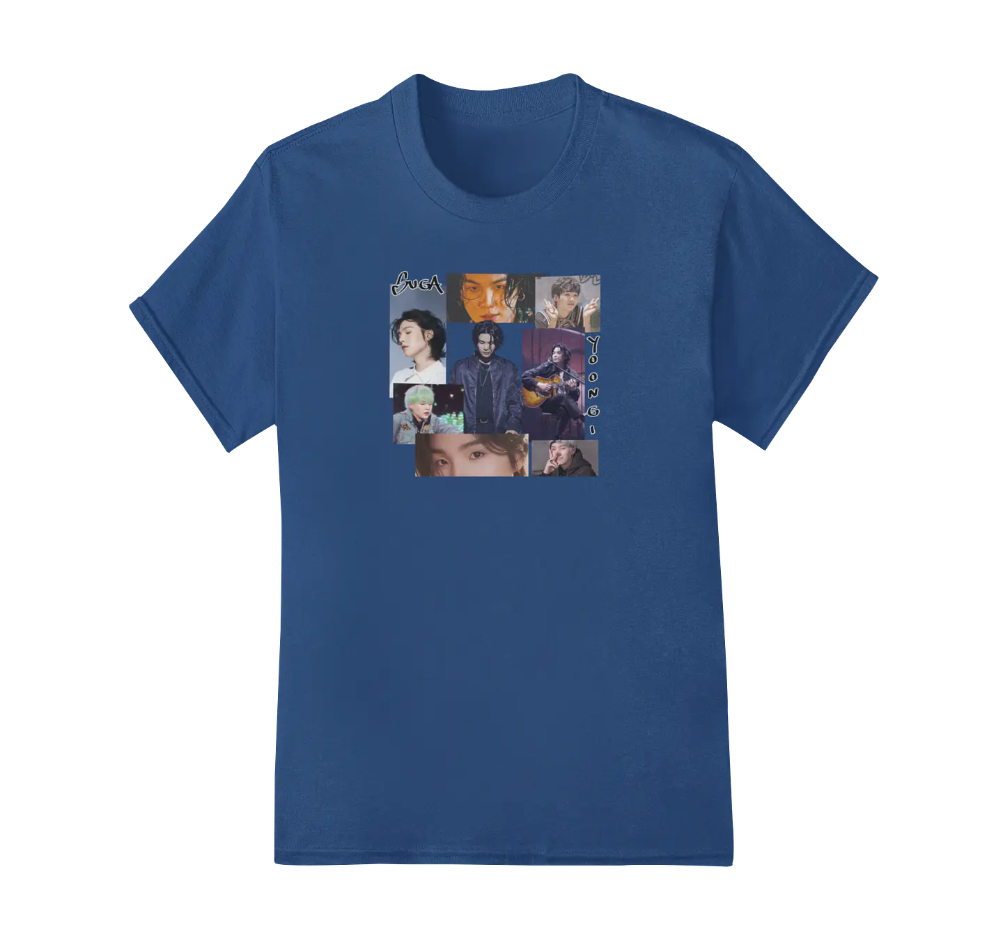 Polera BTS Suga Yoongi Collage Ver.2 3