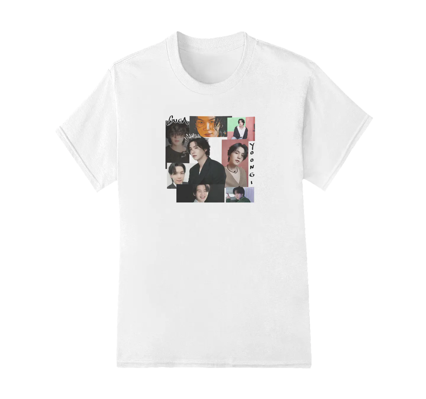 Polera BTS Suga Yoongi Collage Ver.1 1
