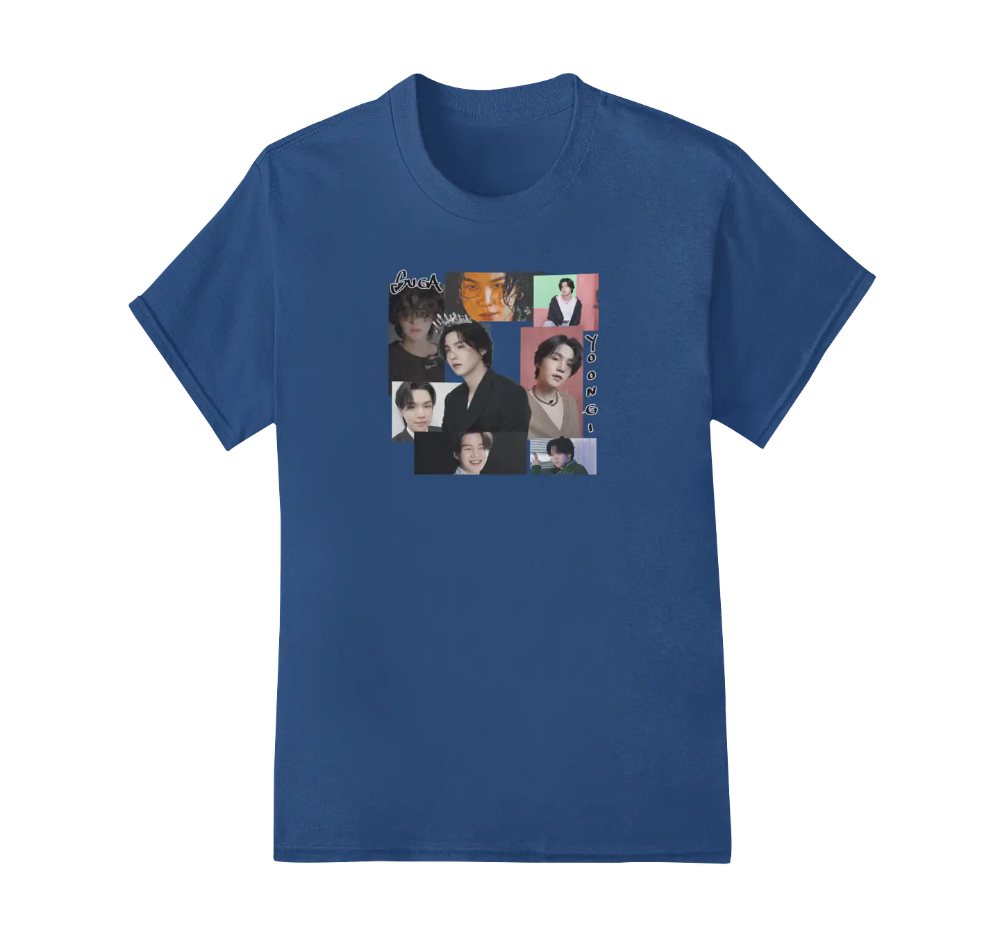 Polera BTS Suga Yoongi Collage Ver.1 3