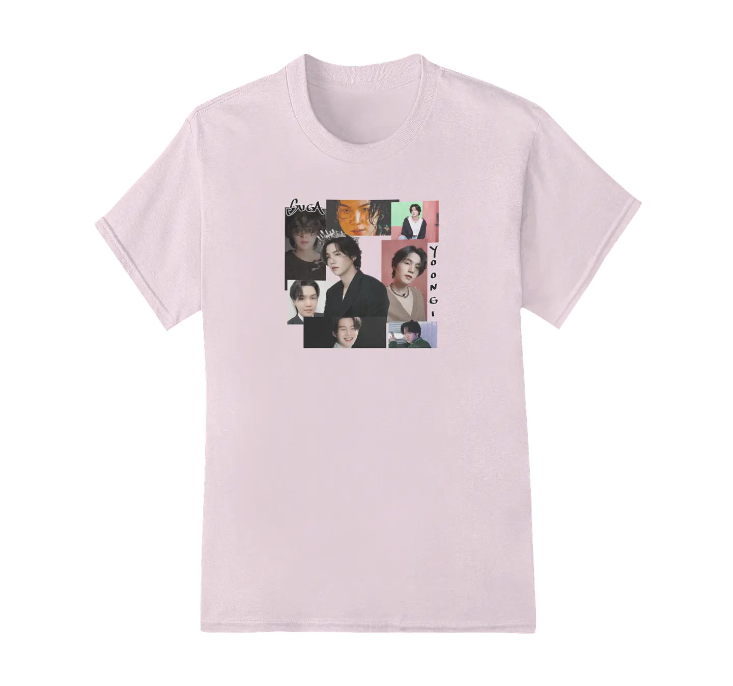 Polera BTS Suga Yoongi Collage Ver.1 4