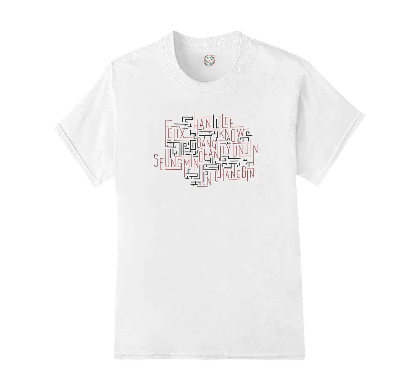 Polera Stray Kids Name Art 1
