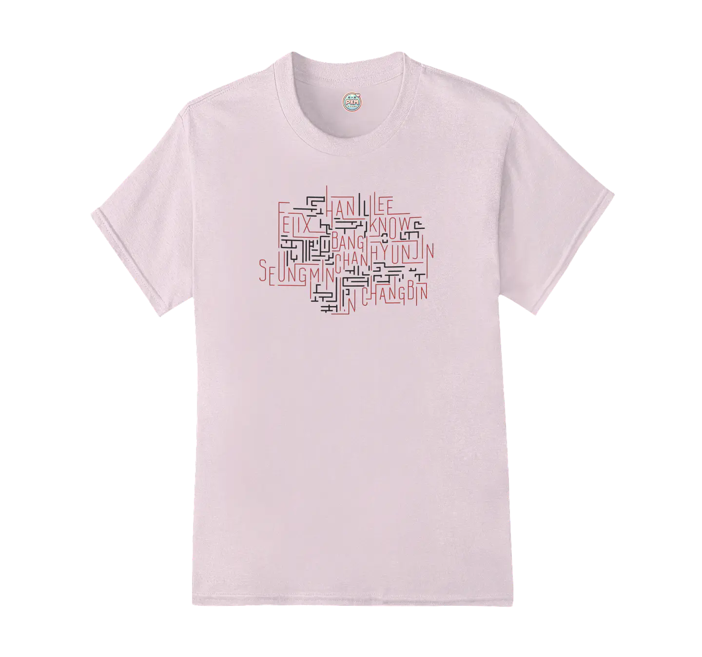 Polera Stray Kids Name Art 2