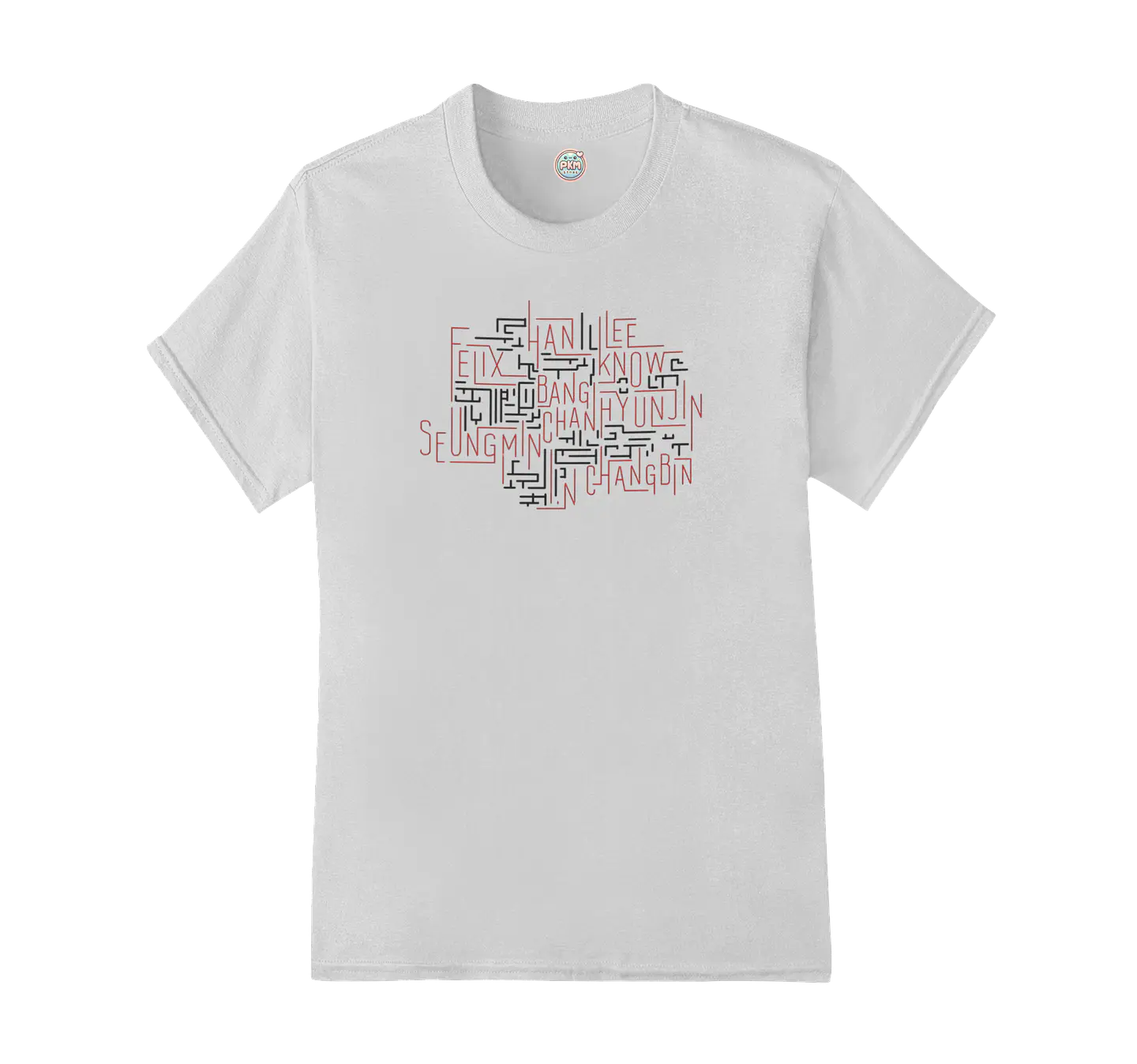 Polera Stray Kids Name Art 3