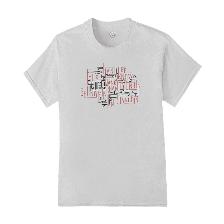 Polera Stray Kids Name Art 3