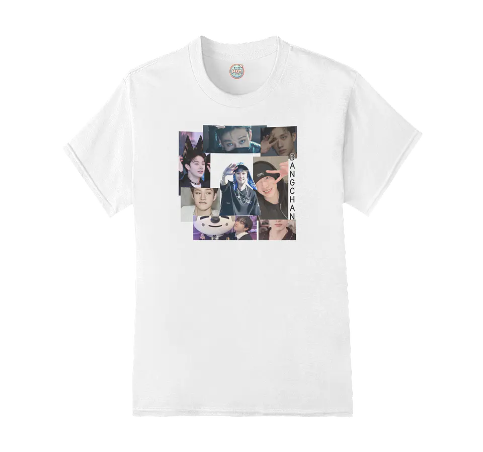 Polera Collage Bang Chan Ver.2 1