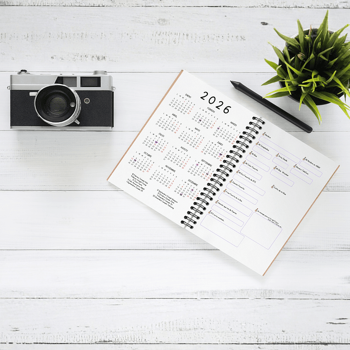 Agenda Personalizada 2026 7