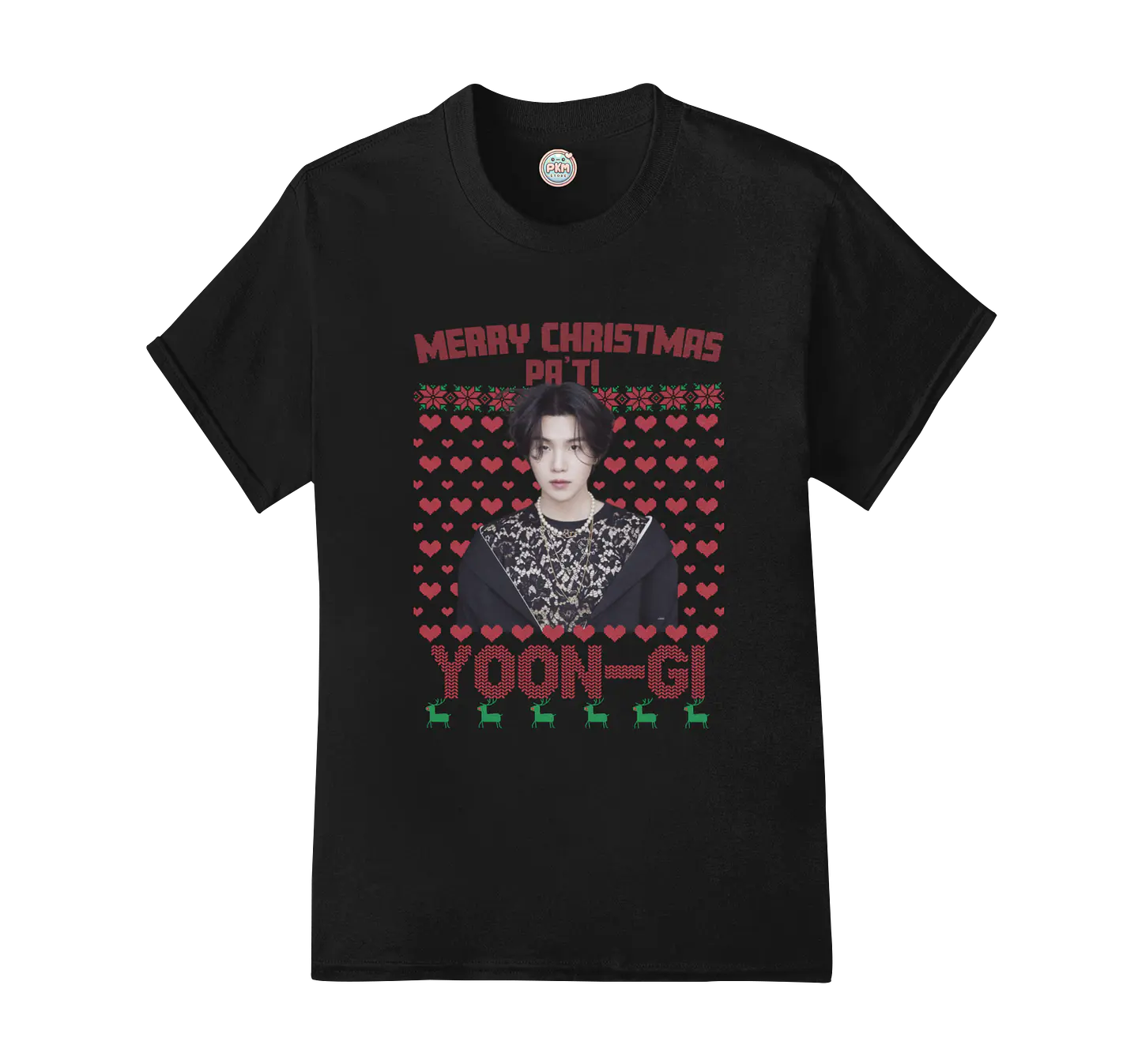 Polera BTS Marry Christmas Pa’ti Yoongi 1
