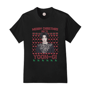 Polera Marry Chistmas Pa`ti Yoongi