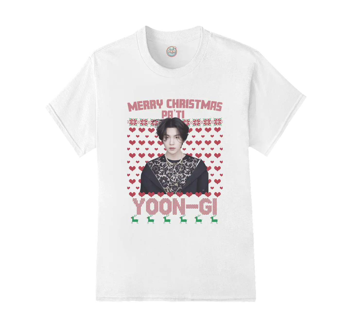 Polera BTS Marry Christmas Pa’ti Yoongi 3