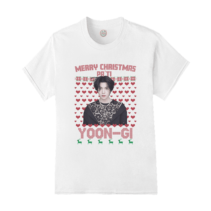 Polera Marry Chistmas Pa`ti Yoongi 3