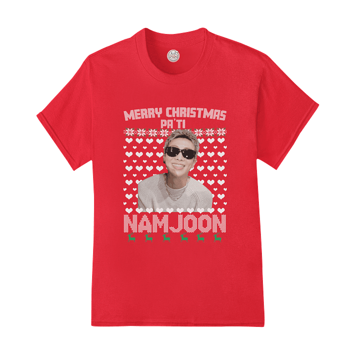 Polera Marry Chistmas Pa`ti Namjoon 2